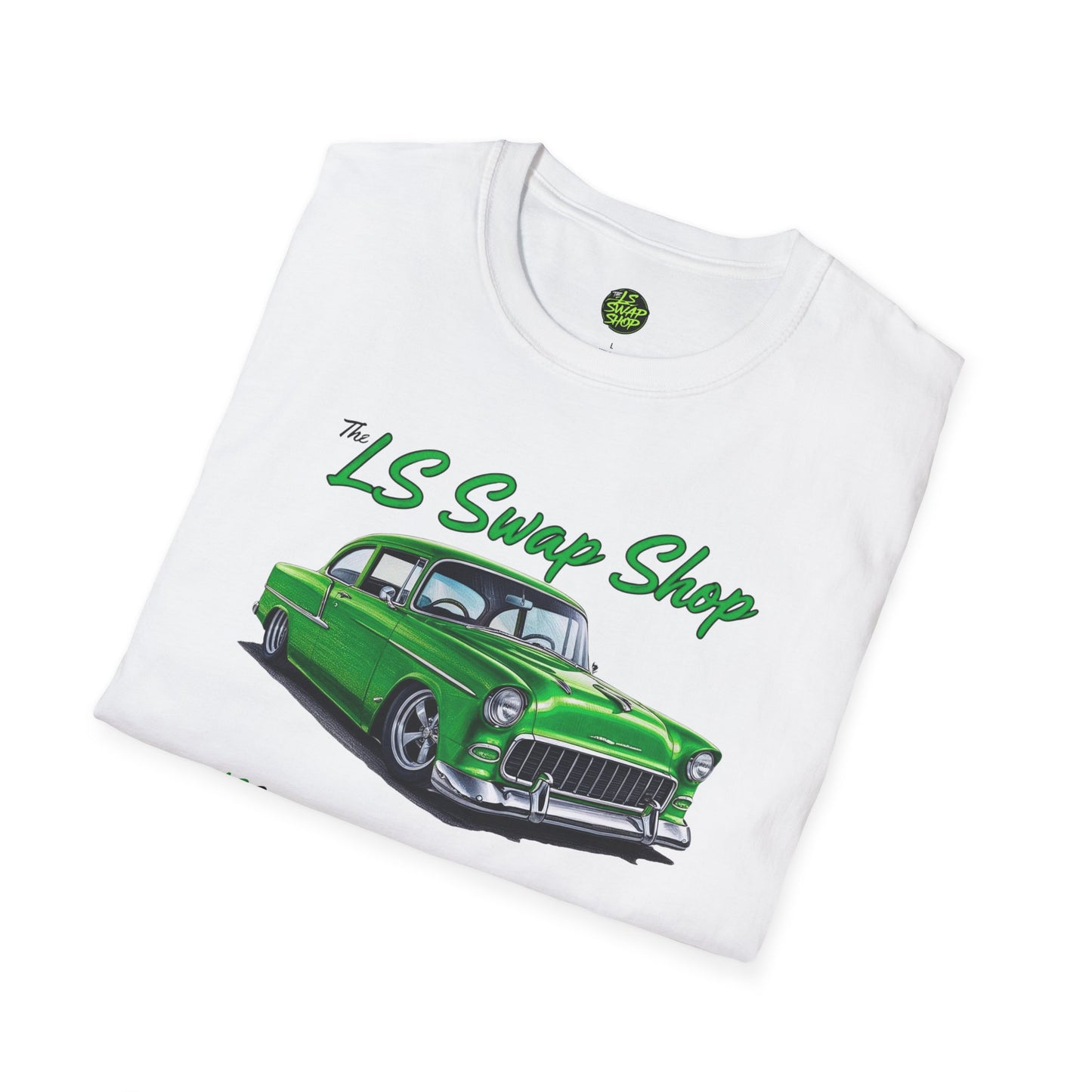 LS Swap Shop Classic – '55 Bel Air Double Take Tee (Green Variant)