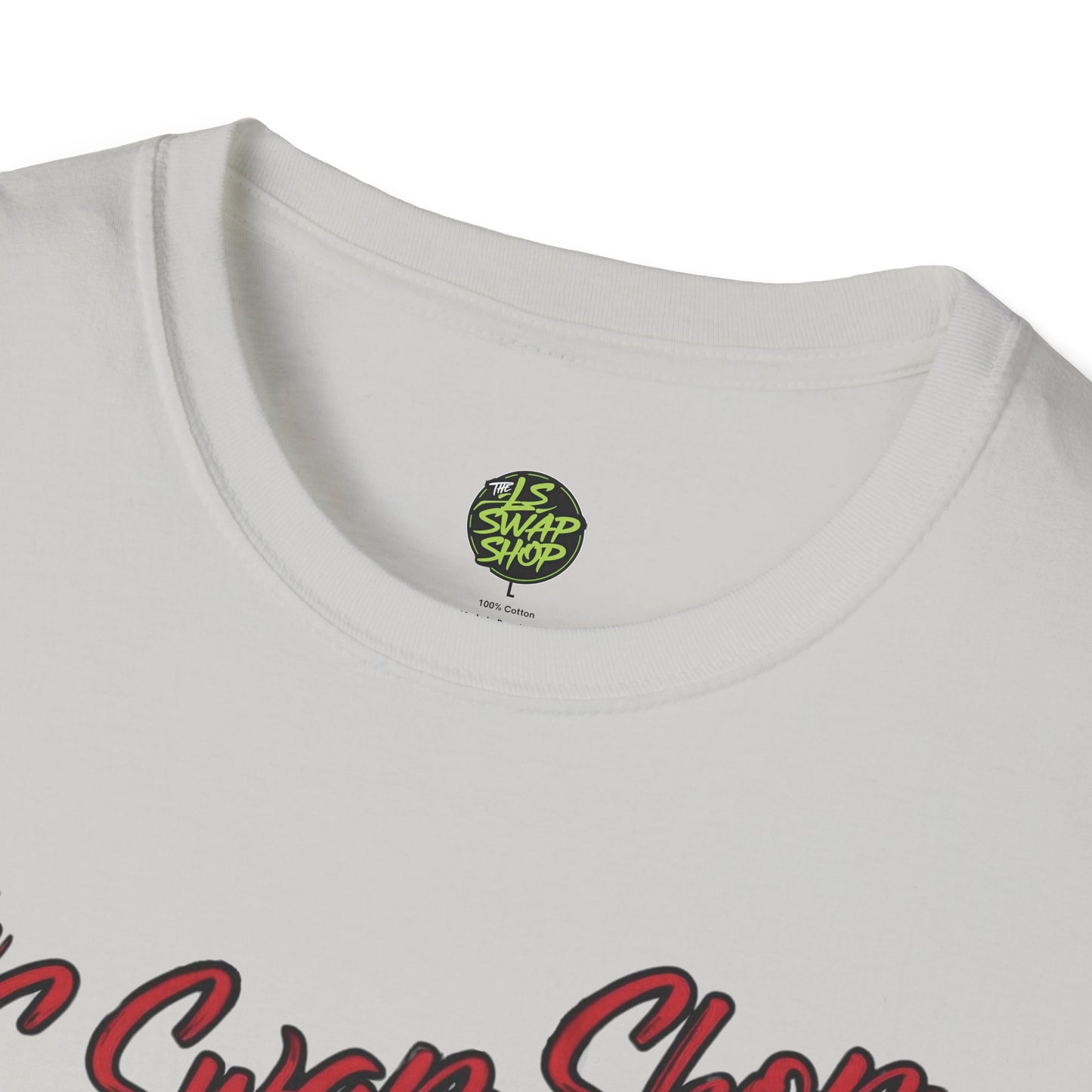 LS Swap Shop Tee – '55 Bel Air Front View Banner Edition