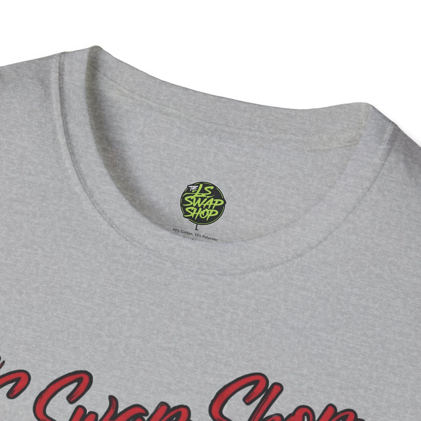 LS Swap Shop Tee – '55 Bel Air Front View Banner Edition