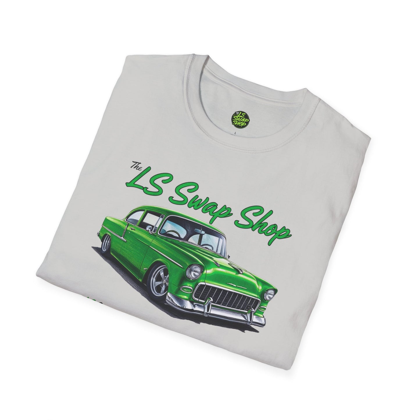 LS Swap Shop Classic – '55 Bel Air Double Take Tee (Green Variant)