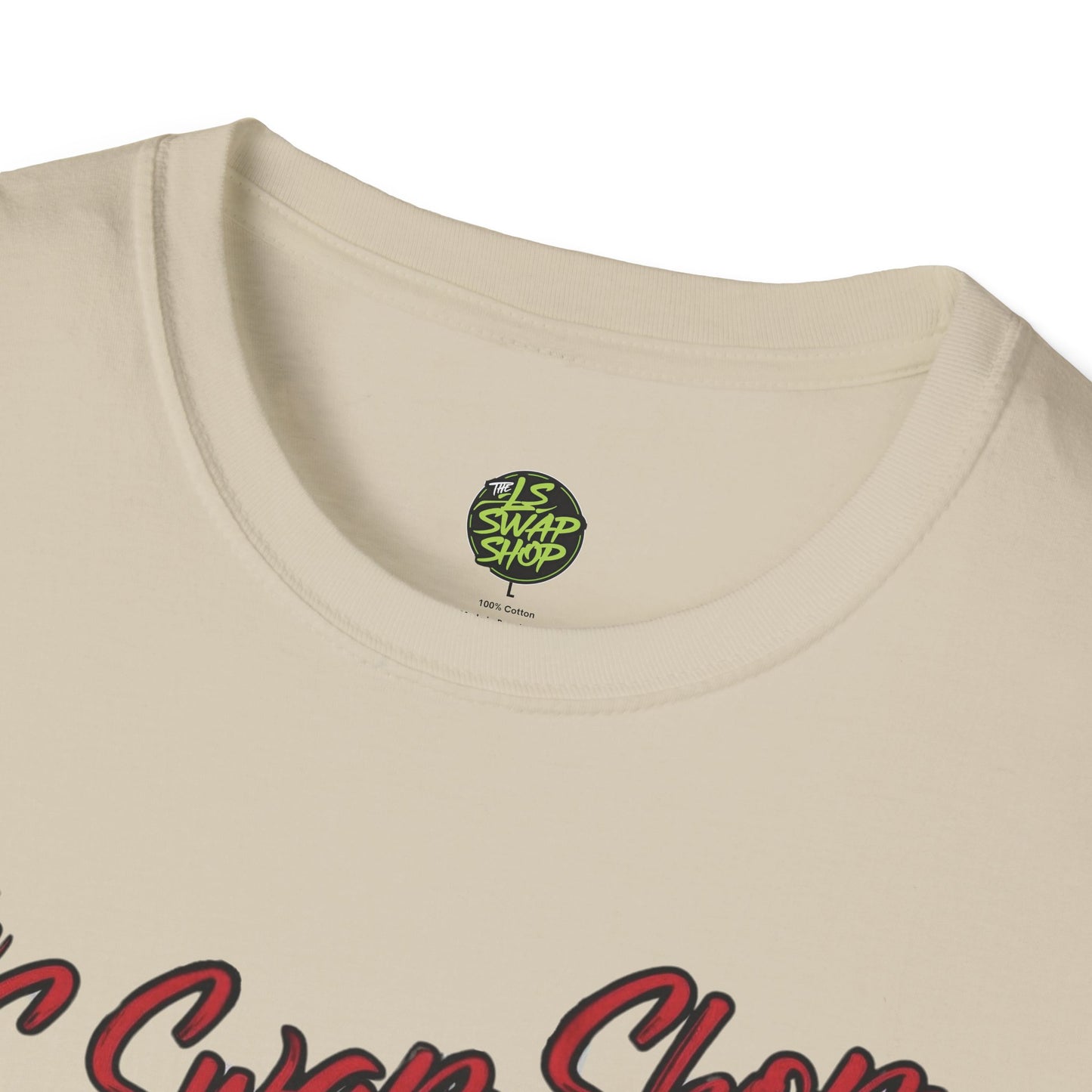 LS Swap Shop Tee – '55 Bel Air Front View Banner Edition