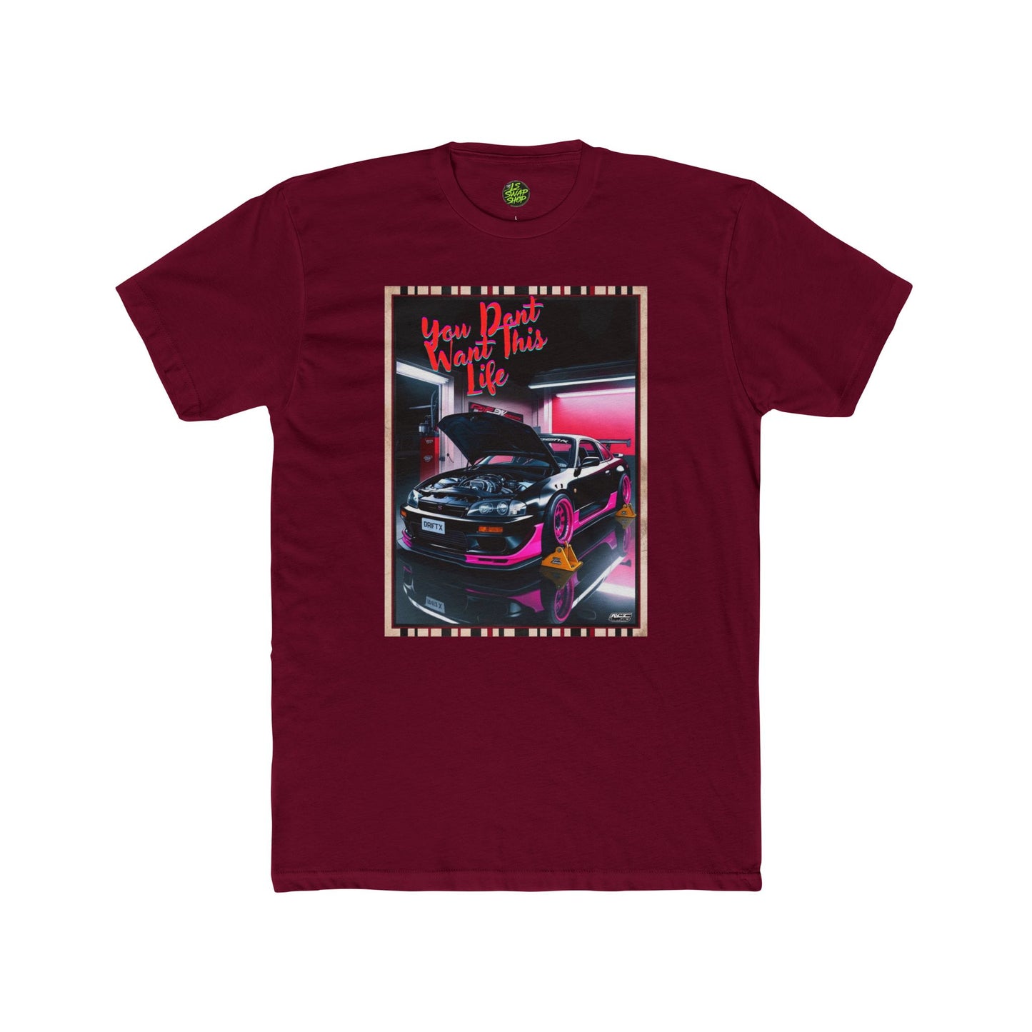 You Don’t Want This Life Tee – The Garage Grind Never Stops 🔧
