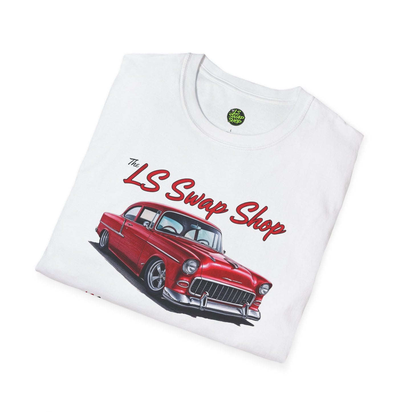 LS Swap Shop Classic – '55 Bel Air Double Take Tee (Red Variant)