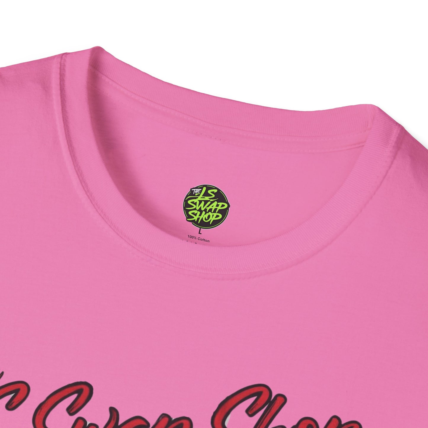 LS Swap Shop Tee – '55 Bel Air Front View Banner Edition