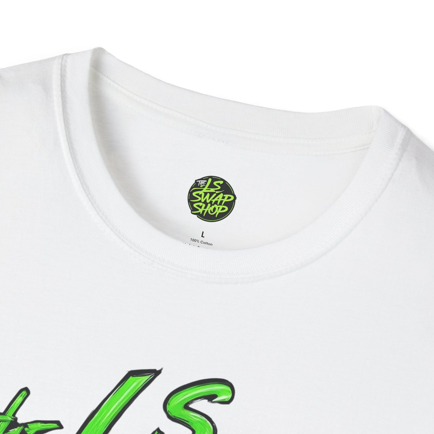 LS Swap Shop Resto-Mod Tee – '55 Bel Air (Neon Blackout Edition)