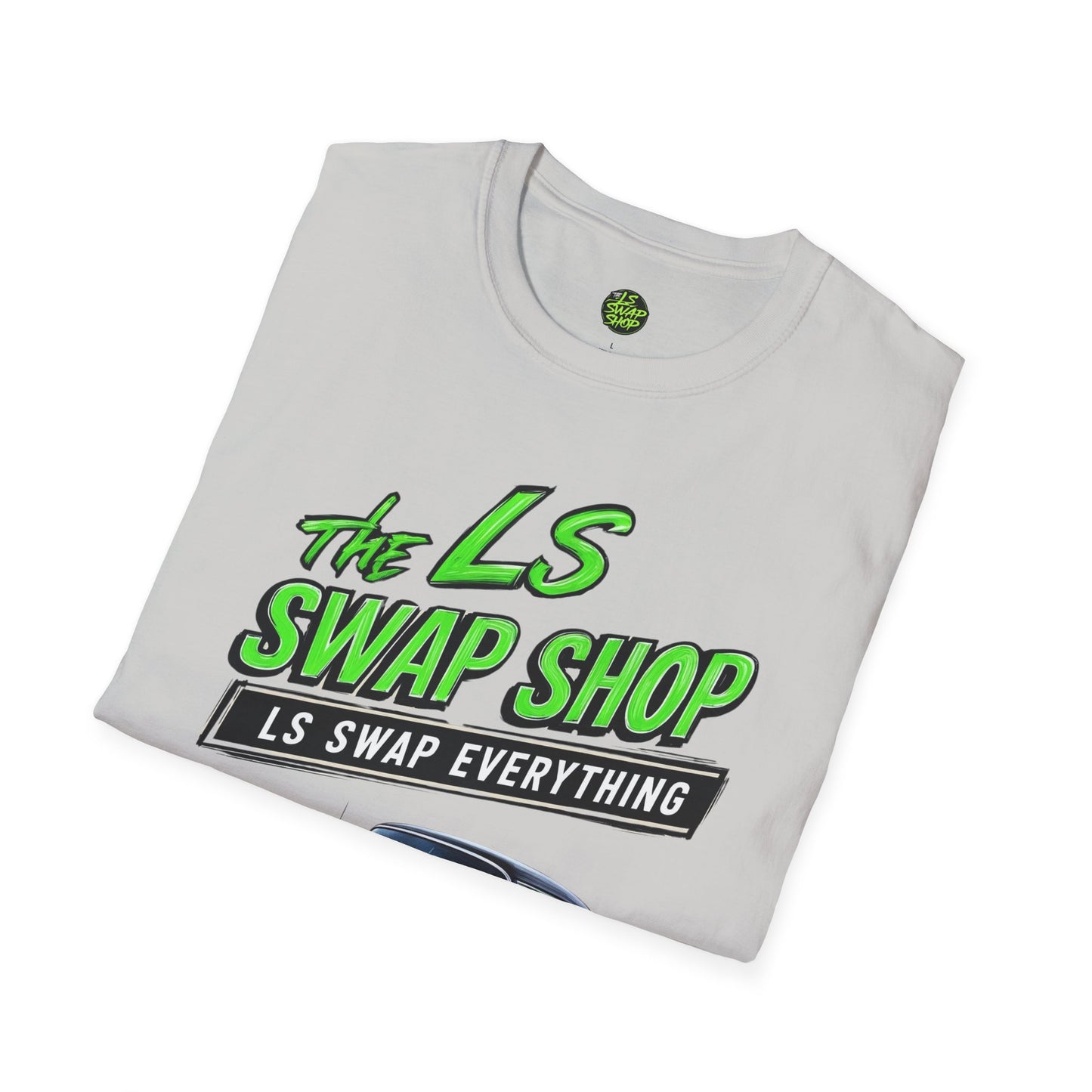 LS Swap Shop Resto-Mod Tee – '55 Bel Air (Neon Blackout Edition)