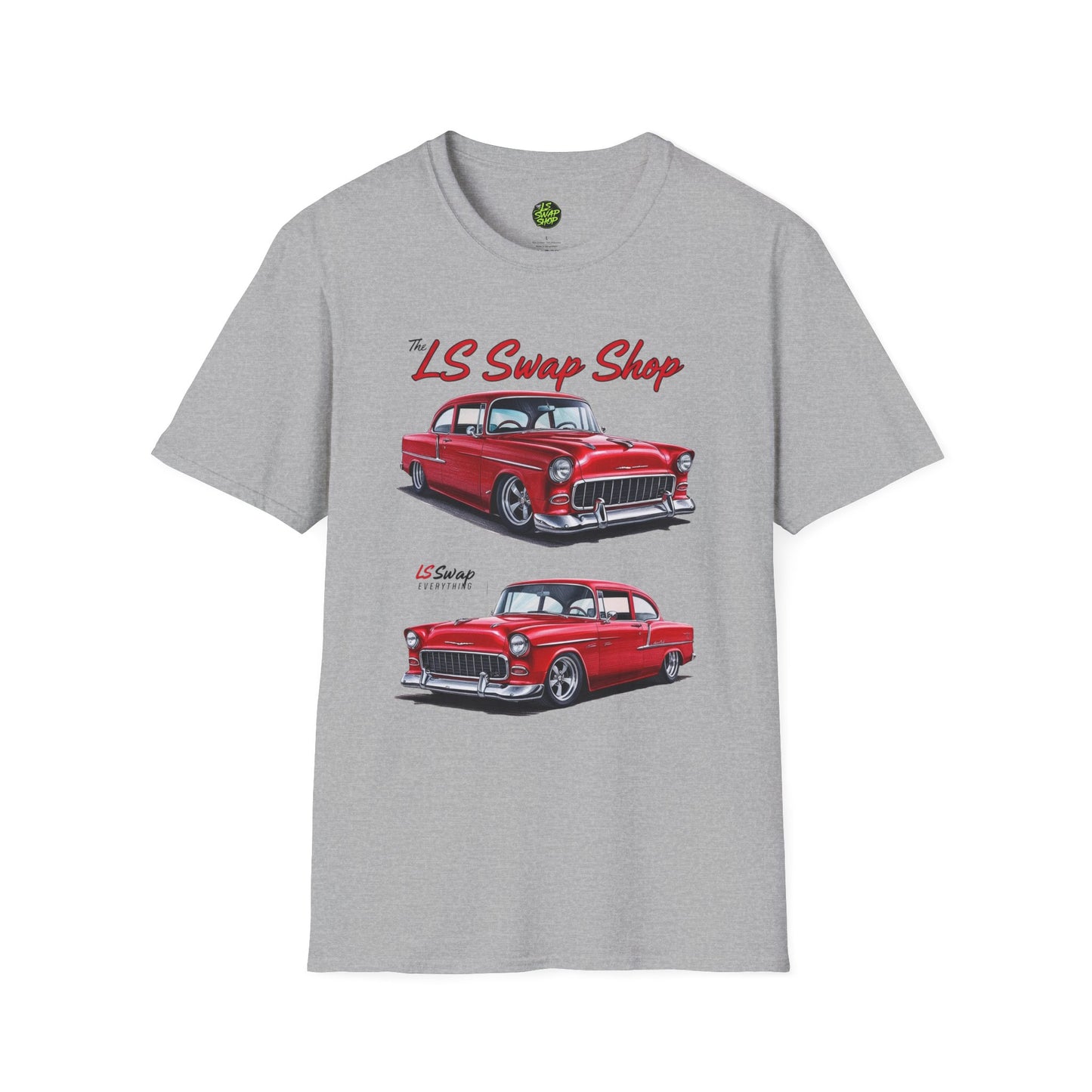 LS Swap Shop Classic – '55 Bel Air Double Take Tee (Red Variant)