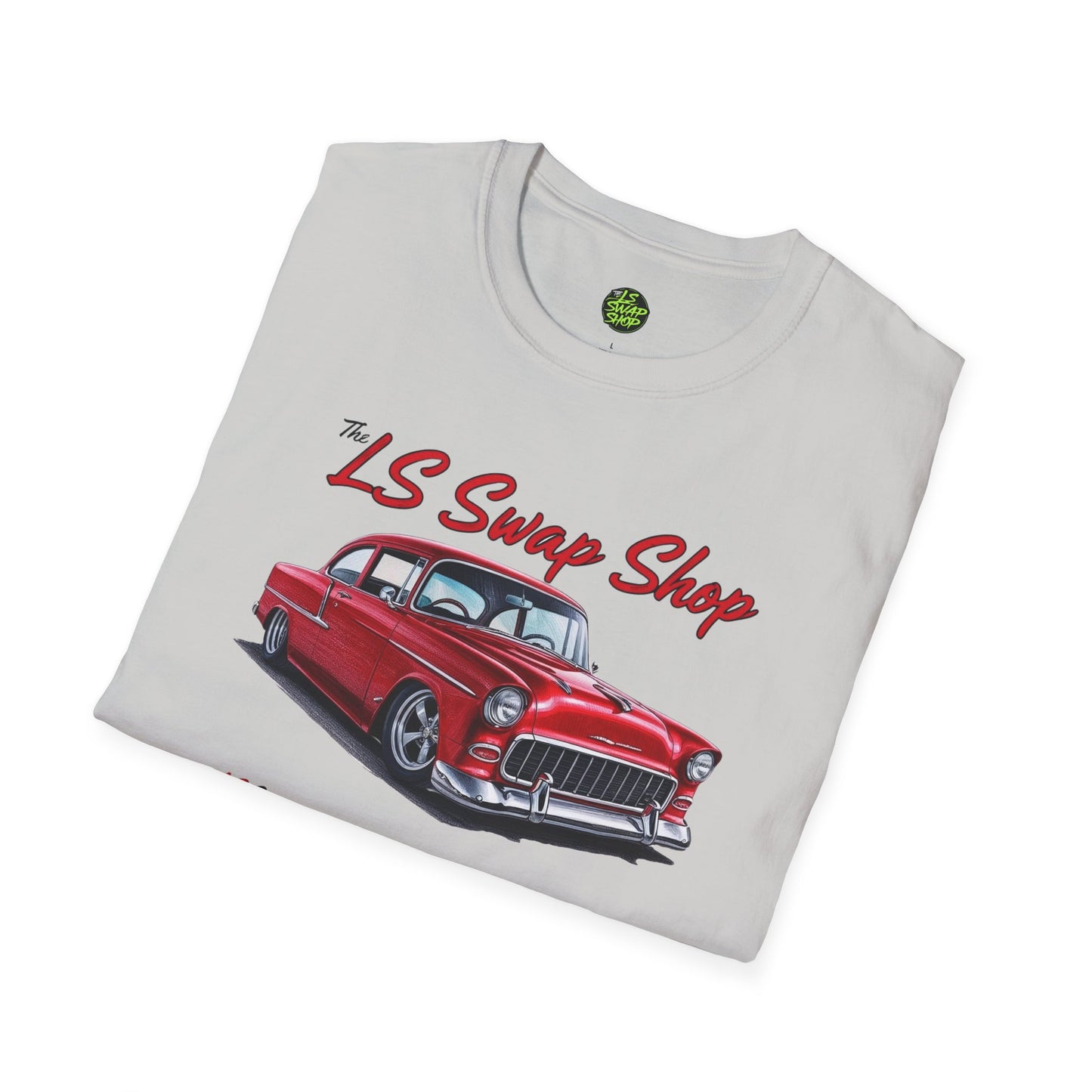 LS Swap Shop Classic – '55 Bel Air Double Take Tee (Red Variant)