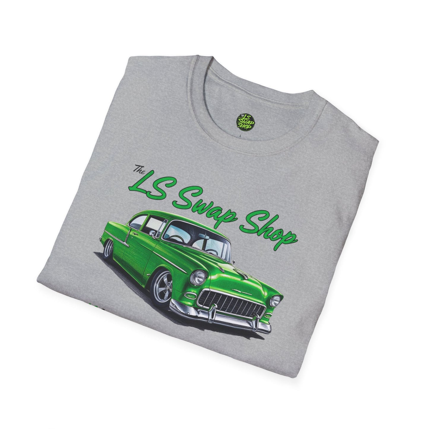 LS Swap Shop Classic – '55 Bel Air Double Take Tee (Green Variant)