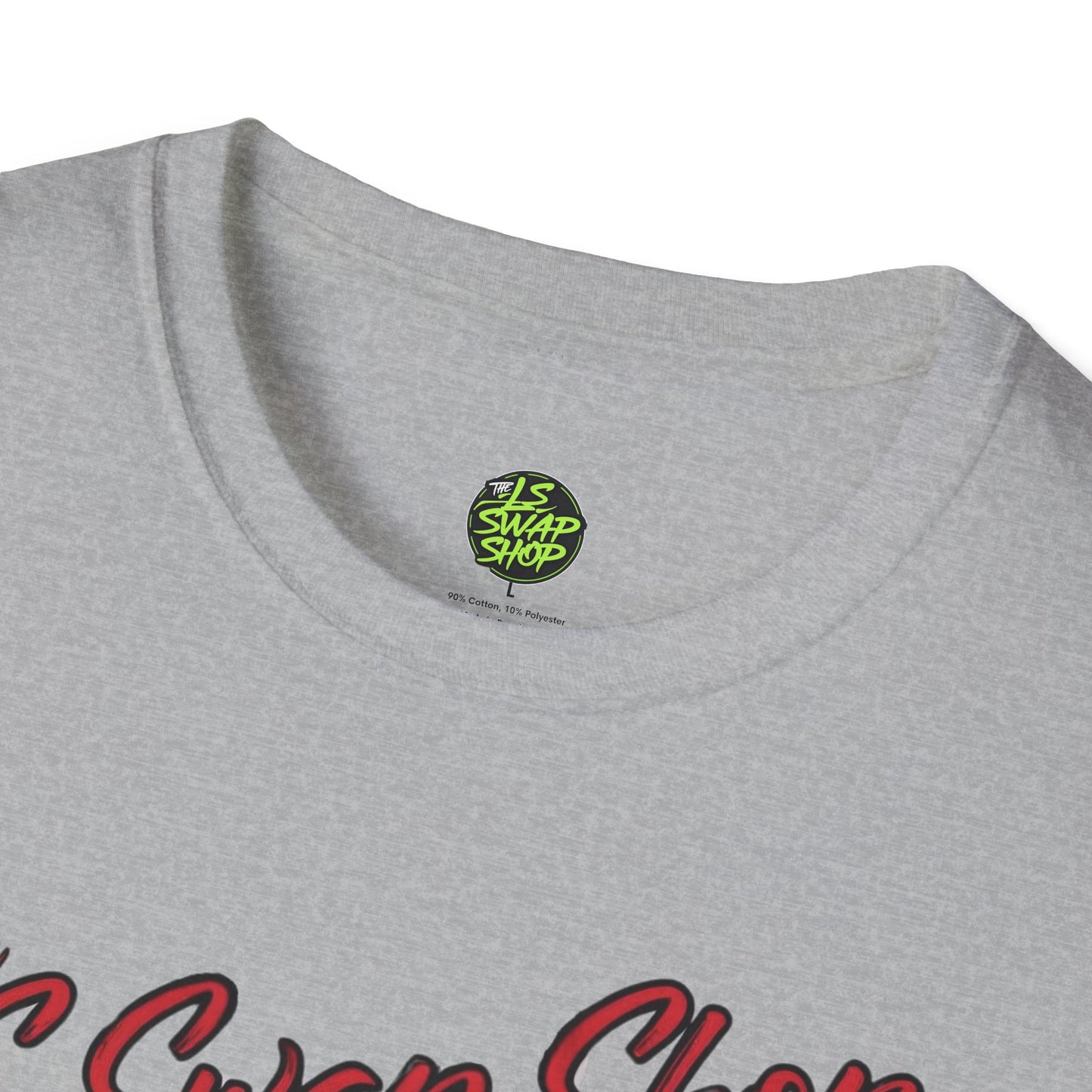 LS Swap Shop Tee – '55 Bel Air Front View Banner Edition