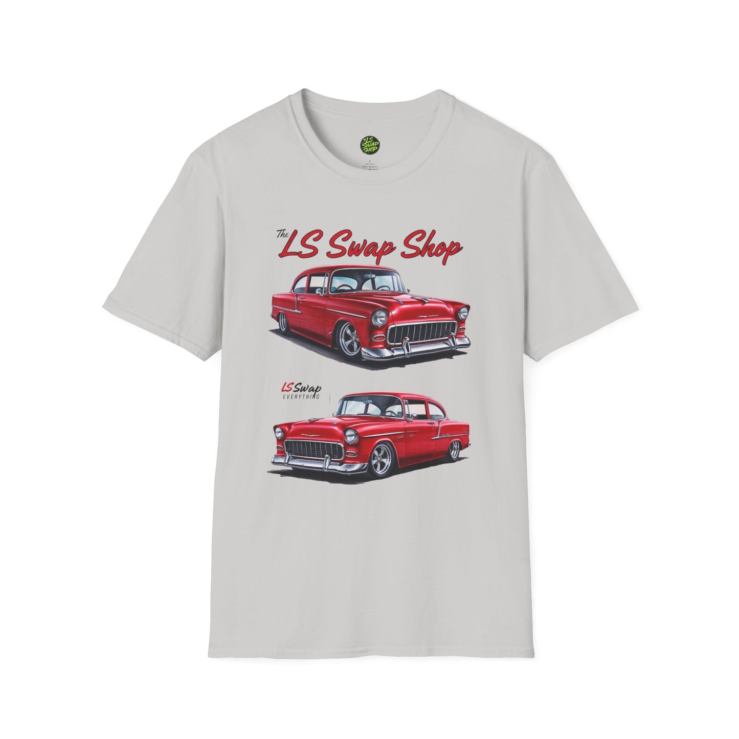 LS Swap Shop Classic – '55 Bel Air Double Take Tee (Red Variant)