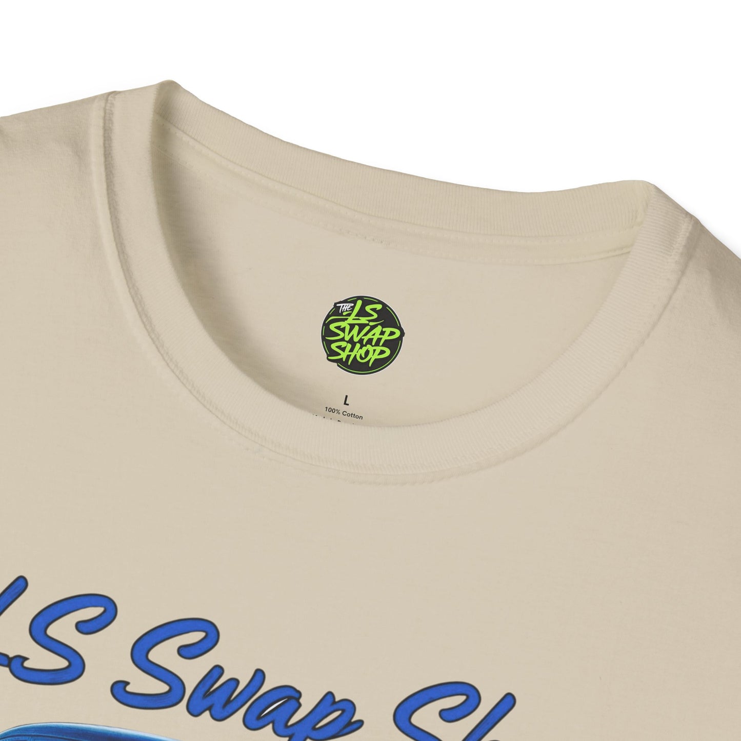 LS Swap Shop Classic – '55 Bel Air Double Take Tee (Blue Variant)