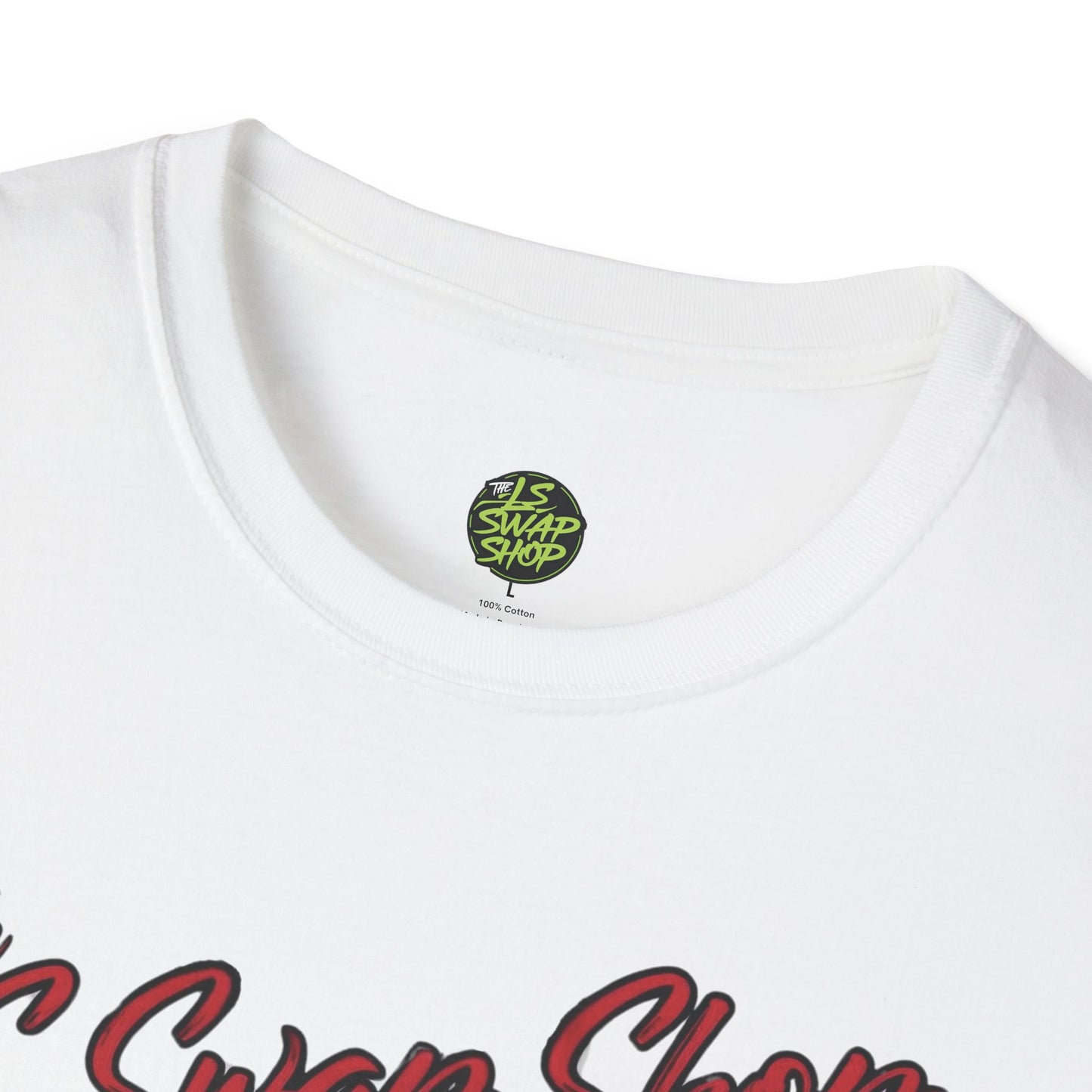 LS Swap Shop Tee – '55 Bel Air Front View Banner Edition