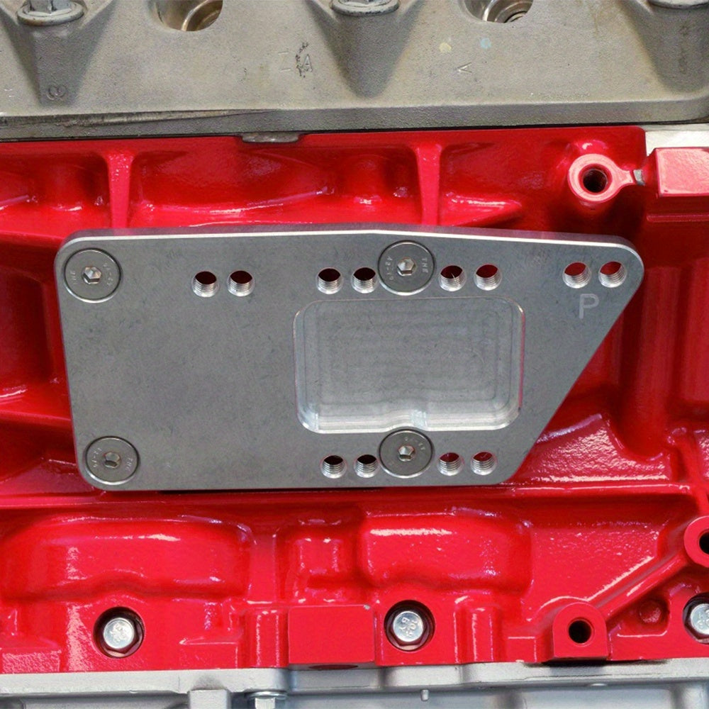 ICT Billet SBC Vehicle to LS Engine - Motor Mount Adapter Plate - Universal Swap Bracket Small Block LS Conversion Adjustable LS1 LS3 LS2 LQ4 LQ9 LS6 L92 L99 L33 LR4 Billet 551628