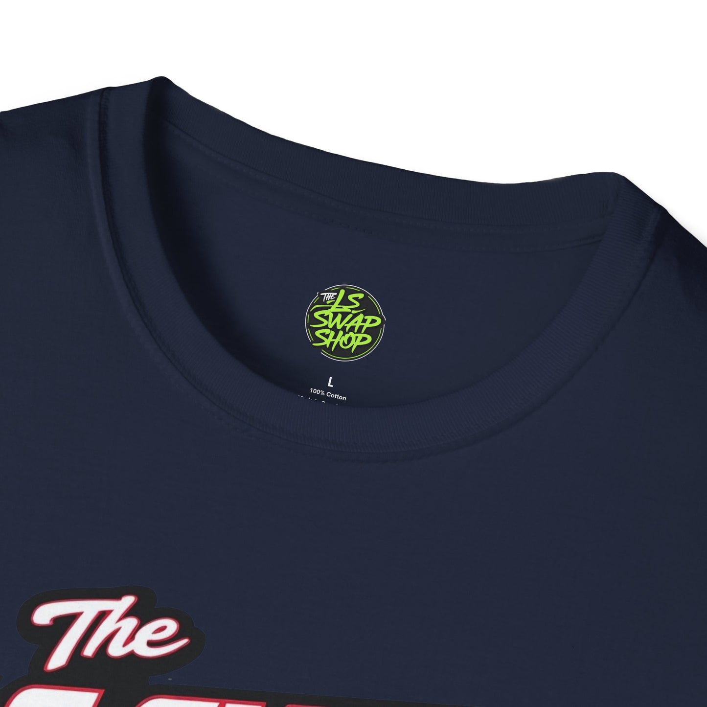 LS Swap Shop Tee – '55 Bel Air RestoMod Edition (Classic Blue)