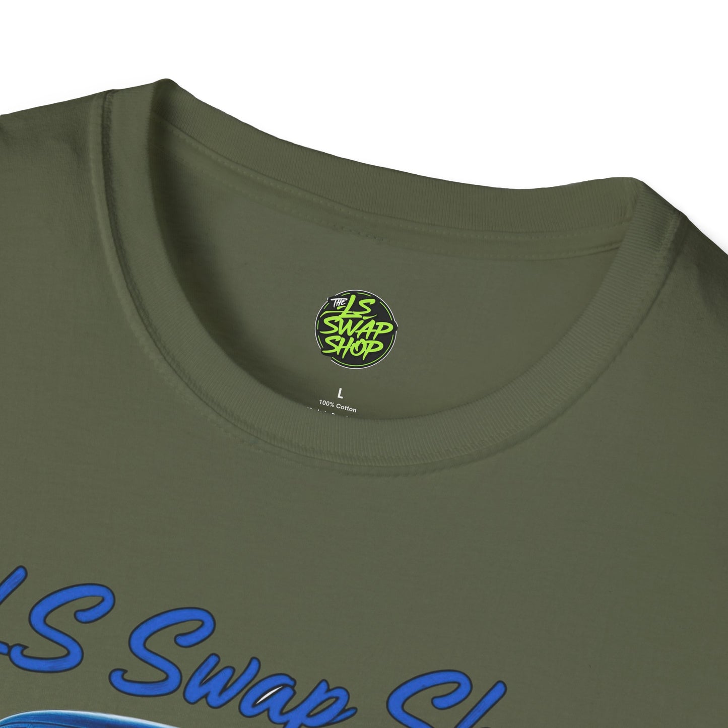 LS Swap Shop Classic – '55 Bel Air Double Take Tee (Blue Variant)