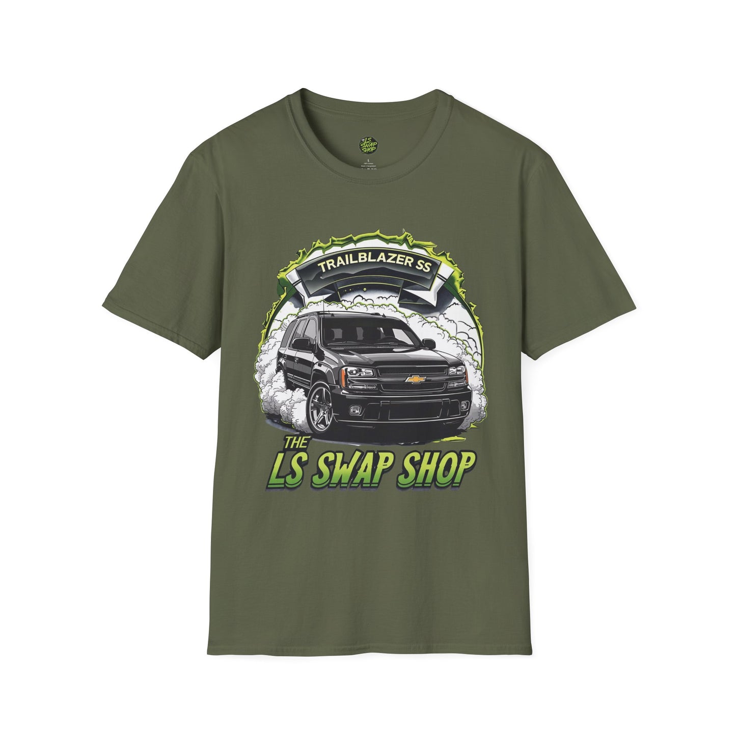 Trailblazer SS AWD Burnout Tee | The LS Swap Shop |