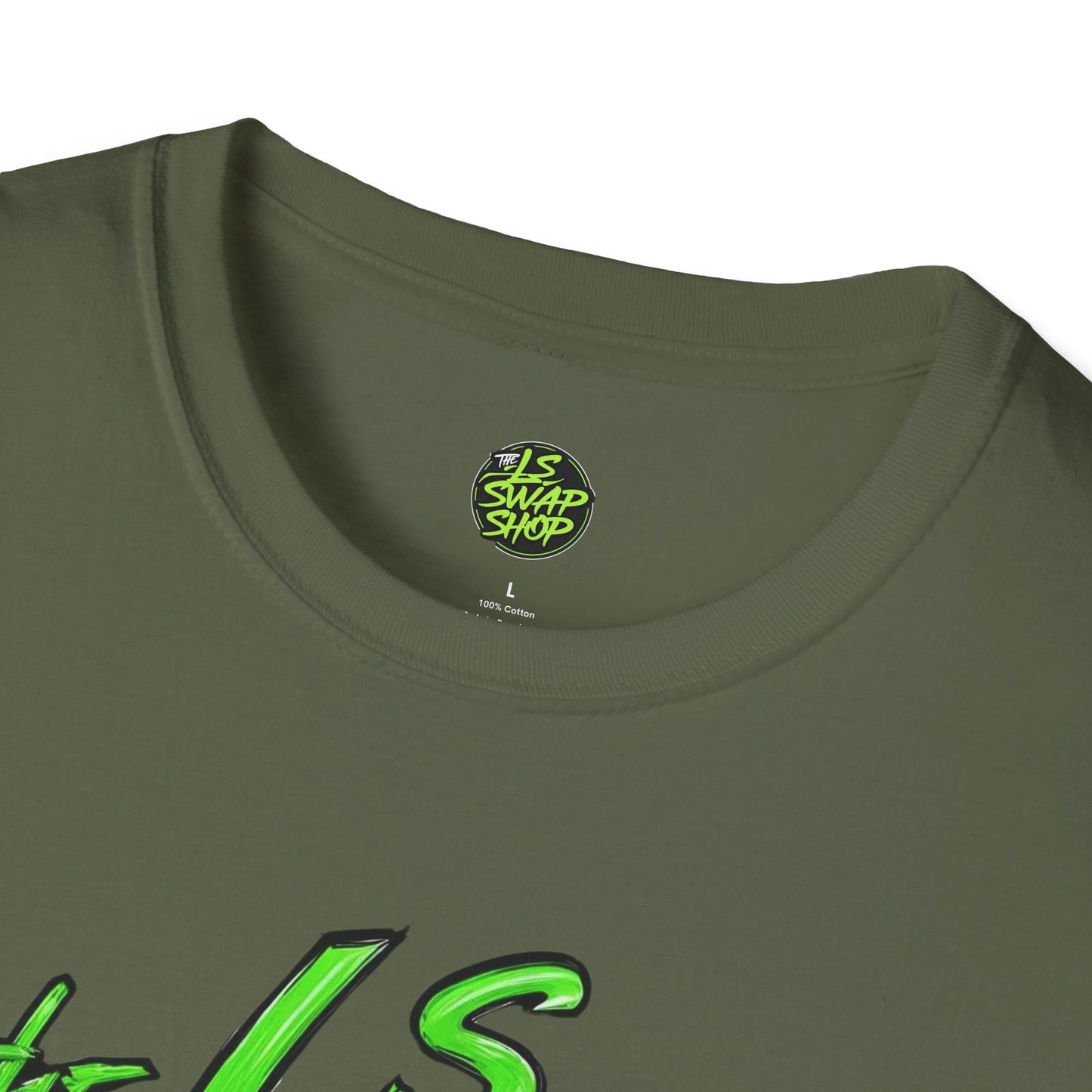 LS Swap Shop Resto-Mod Tee – '55 Bel Air (Neon Blackout Edition)