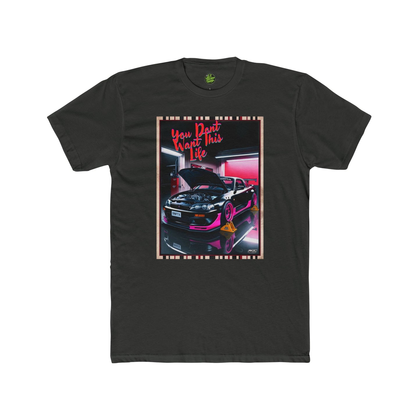 You Don’t Want This Life Tee – The Garage Grind Never Stops 🔧