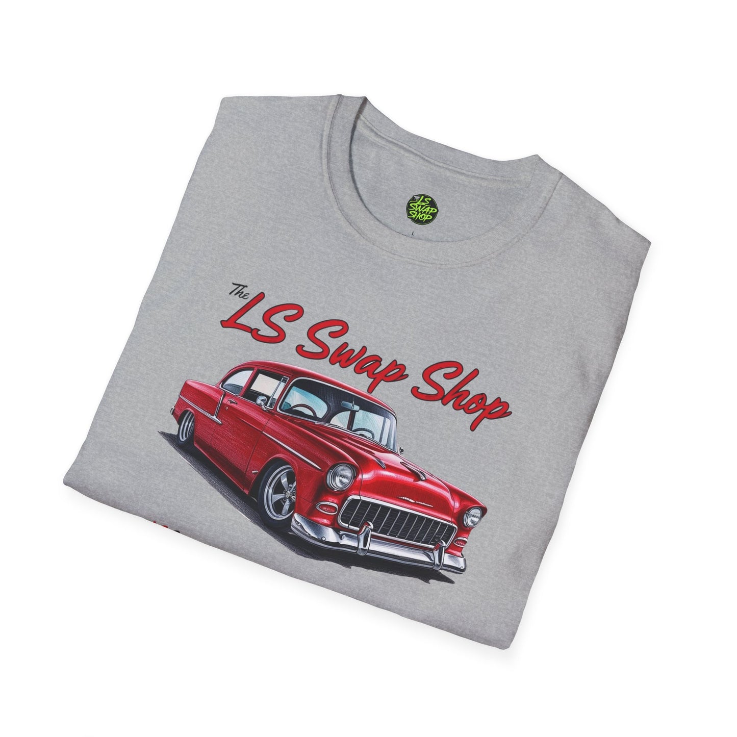 LS Swap Shop Classic – '55 Bel Air Double Take Tee (Red Variant)