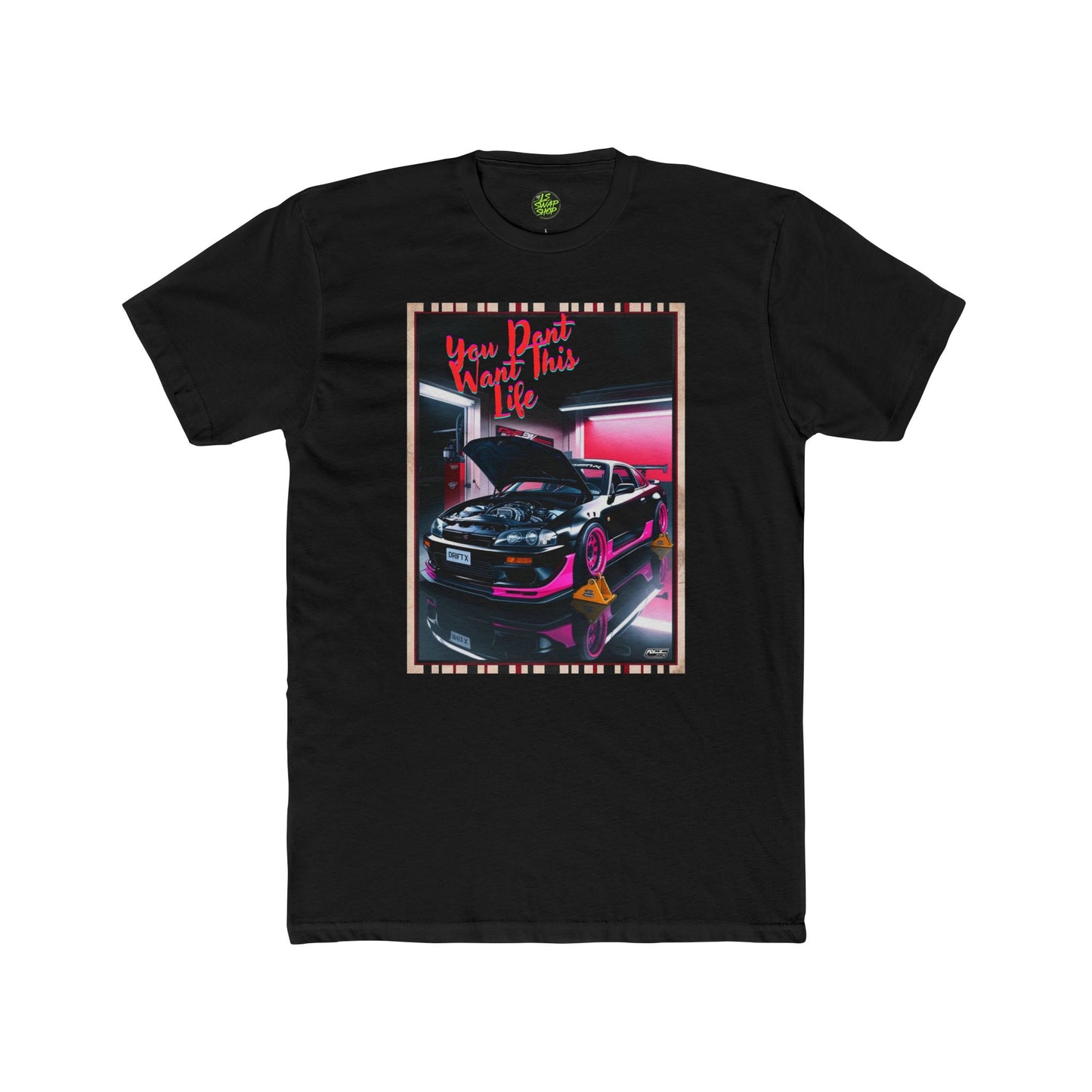 You Don’t Want This Life Tee – The Garage Grind Never Stops 🔧