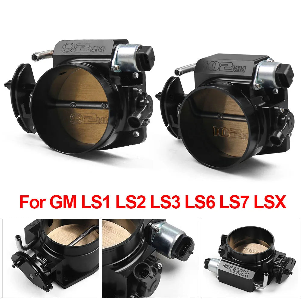 92mm / 102mm High Flow Billet Throttle Body w/ TPS – LS1/LS2/LS3/LS6