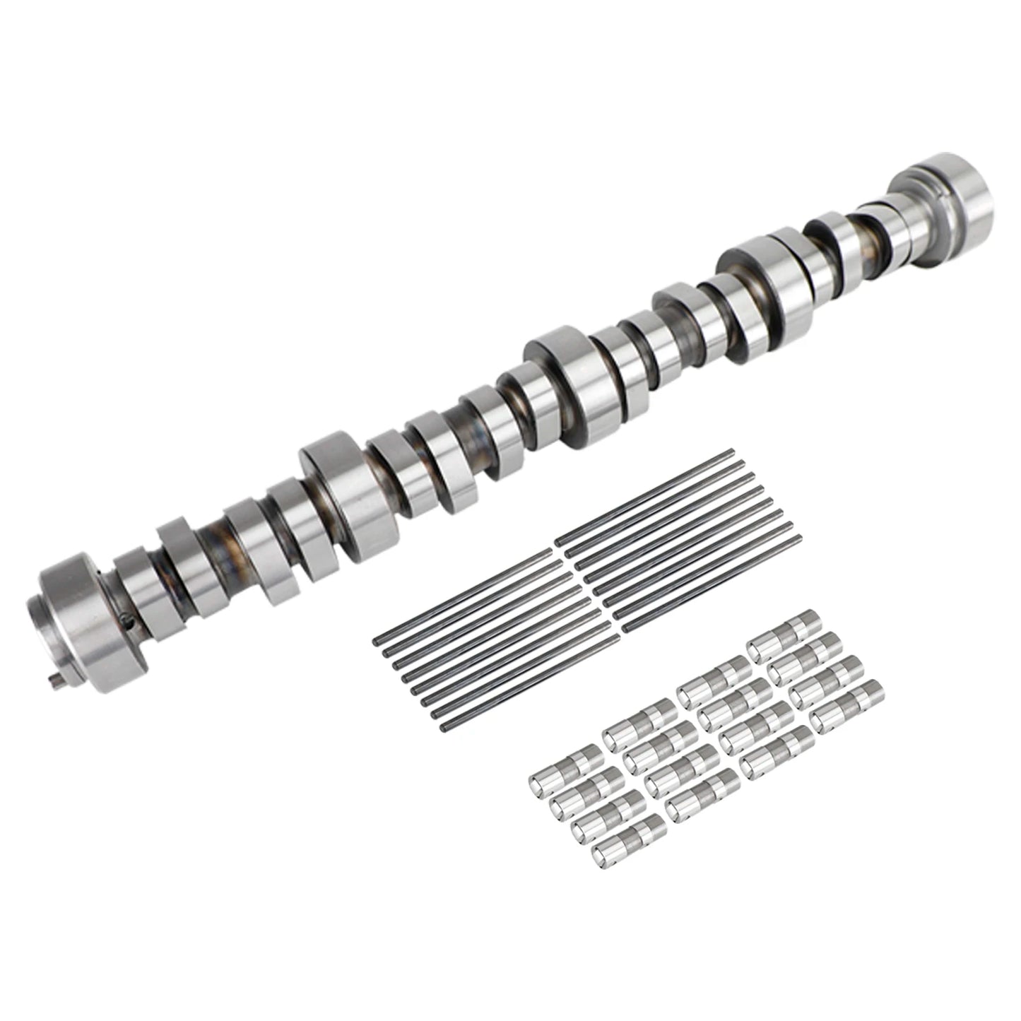 Sloppy Mechanics Stage 2 Cam Lifters Pushrods Kit for Chevrolet Silverado GMC LS1 4.8 5.3 5.7 6.0 6.2 LS 12499225