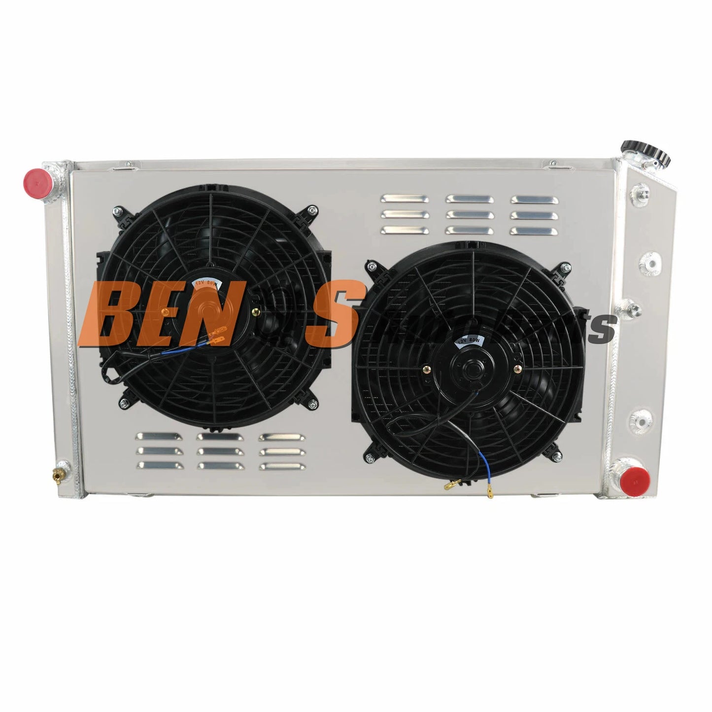 Fit 1978-88 G-Body Monte Carlo El Camino Regal Cutlass 3-Row Radiator&Shroud Fan