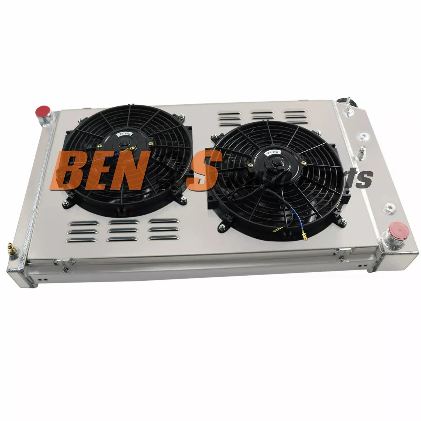 Fit 1978-88 G-Body Monte Carlo El Camino Regal Cutlass 3-Row Radiator&Shroud Fan