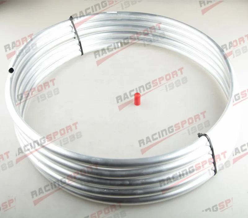 1/2" 3/8" 5/16" 5/8" OD Aluminum Fuel Hard Line 25FT (7.6m)