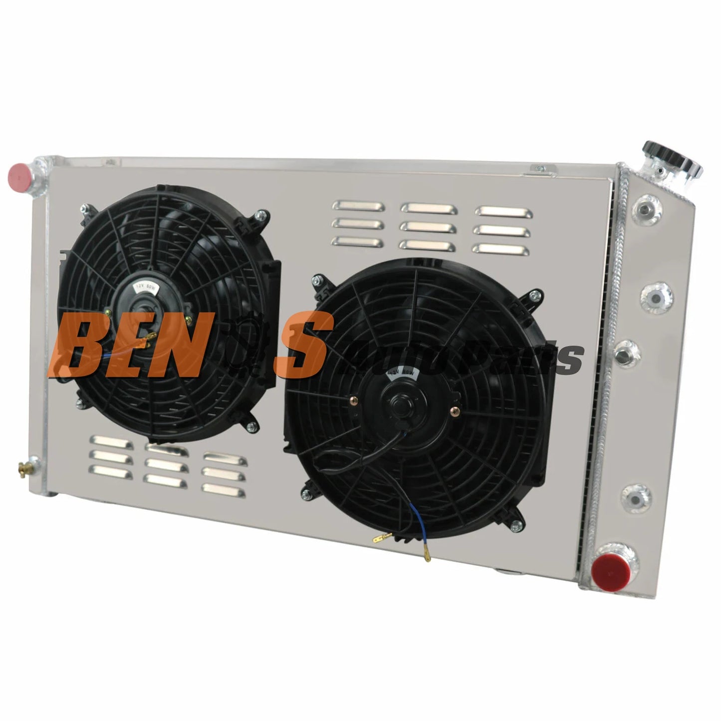 4Row Aluminum Radiator Shroud Fan for Chevy Camaro 1970-81/ Monte Carlo SS 78-87