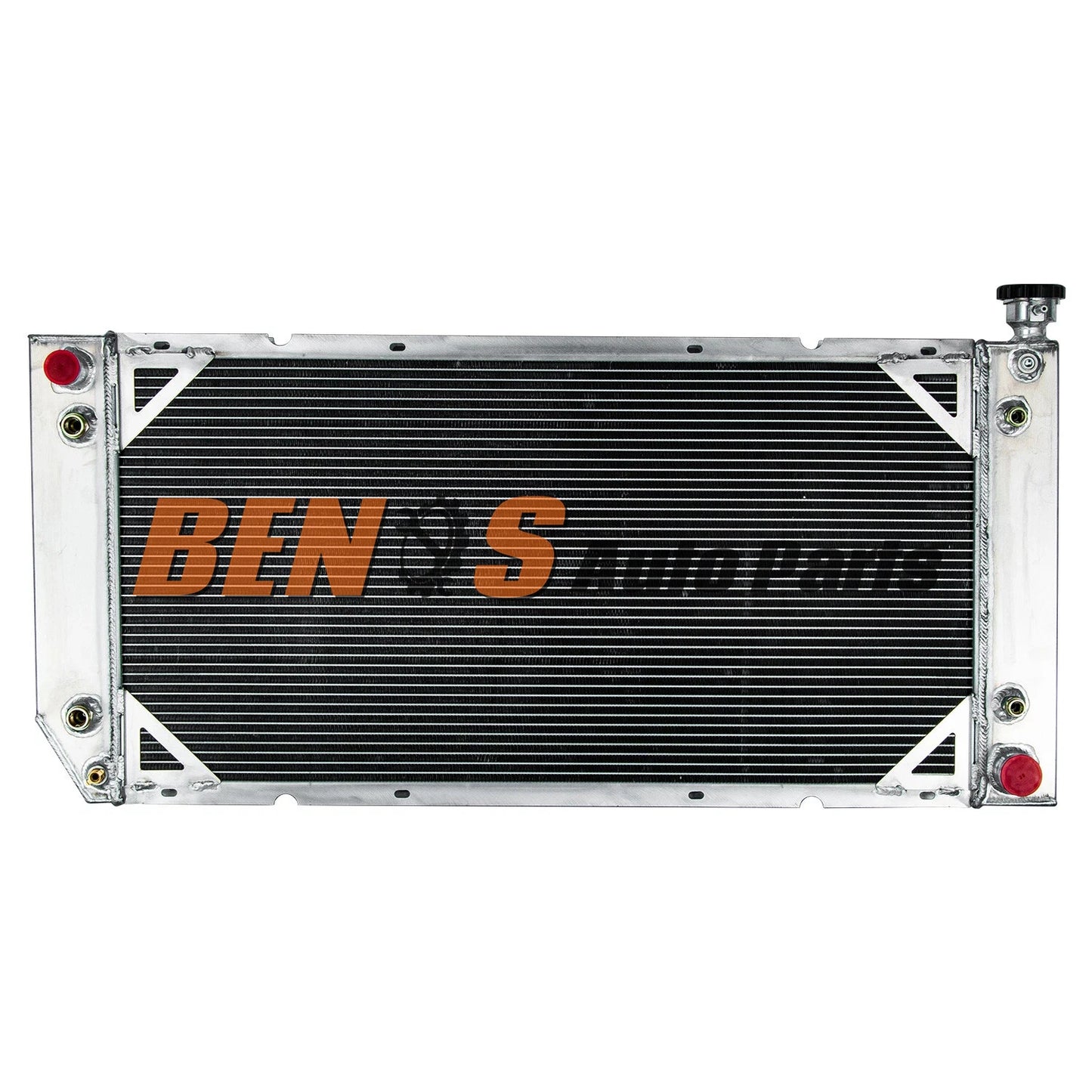 3 ROWS RADIATOR+SHROUD+FAN for 89-99 CHEVY C1500 C2500 C3500 K1500 2500 5.7L