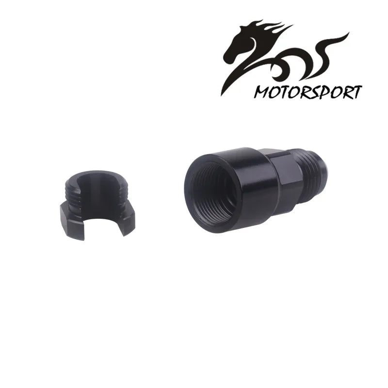 Aluminum LS1 Swap Fuel Rail Inlet Line Fitting Adaptor 3/8 Inch 6AN for LSX LS LS6 5.7 6.0 6.2 Car Accessories
