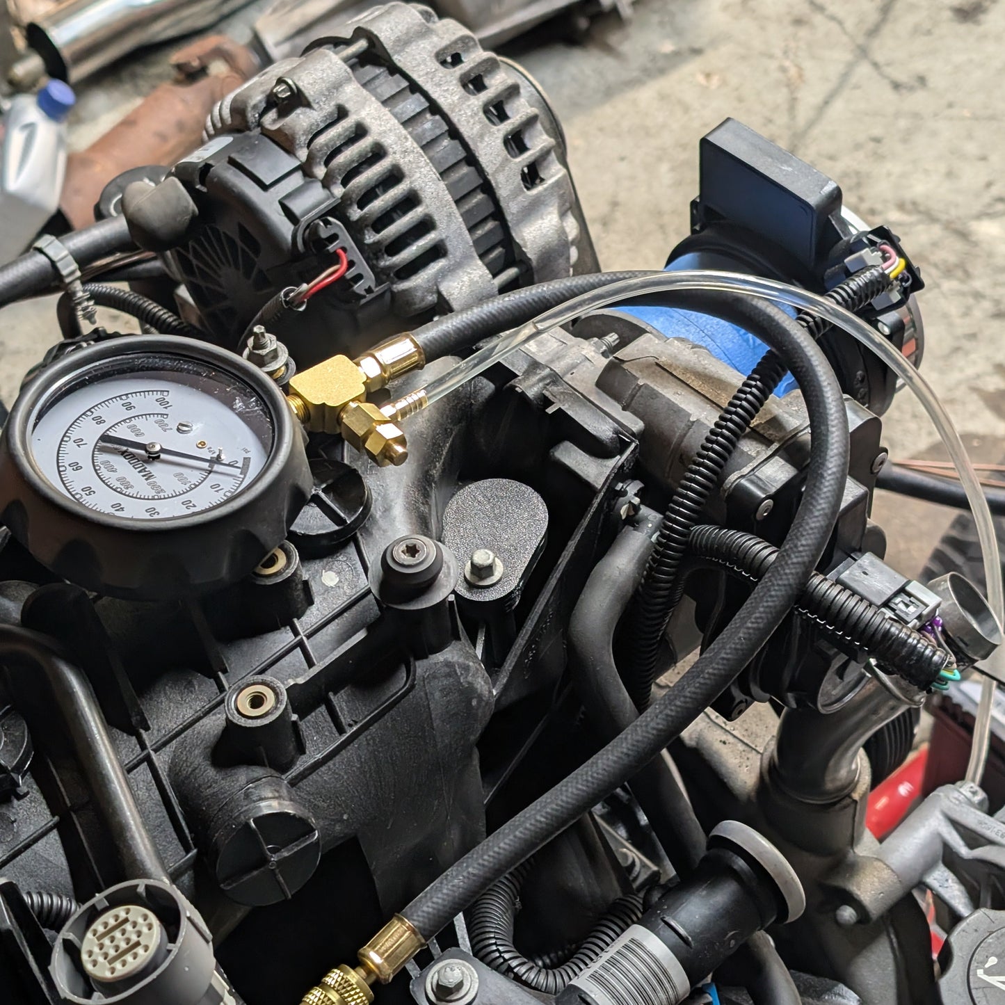Vortec Intake Purge Valve Block-Off Plate | High-Temp ABS | The "LS Swap" Delete