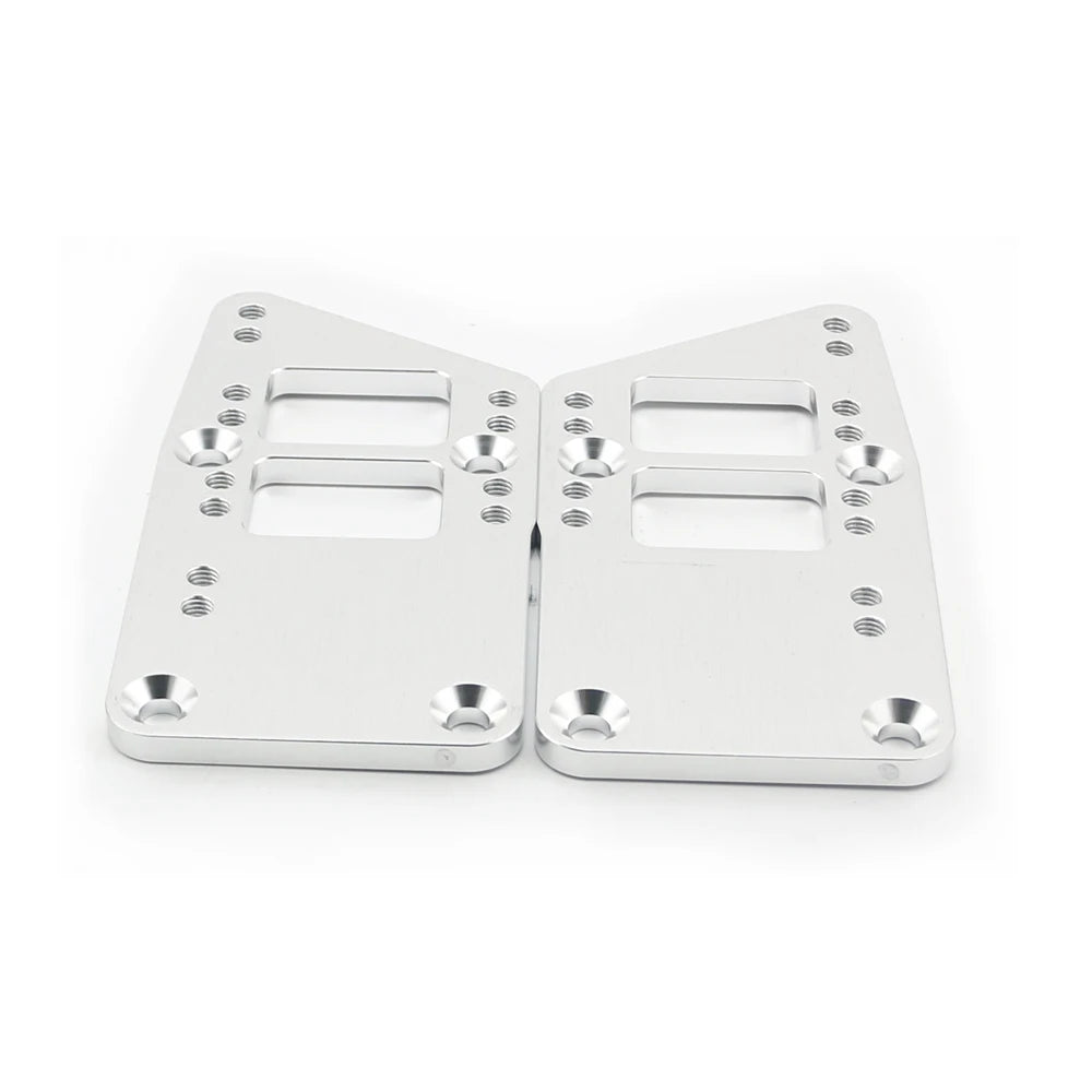 LS Engine Mounts Billet Aluminum LS Swap Adapter Plates Kit for LS based engines to older SBC or BBC engine mounts