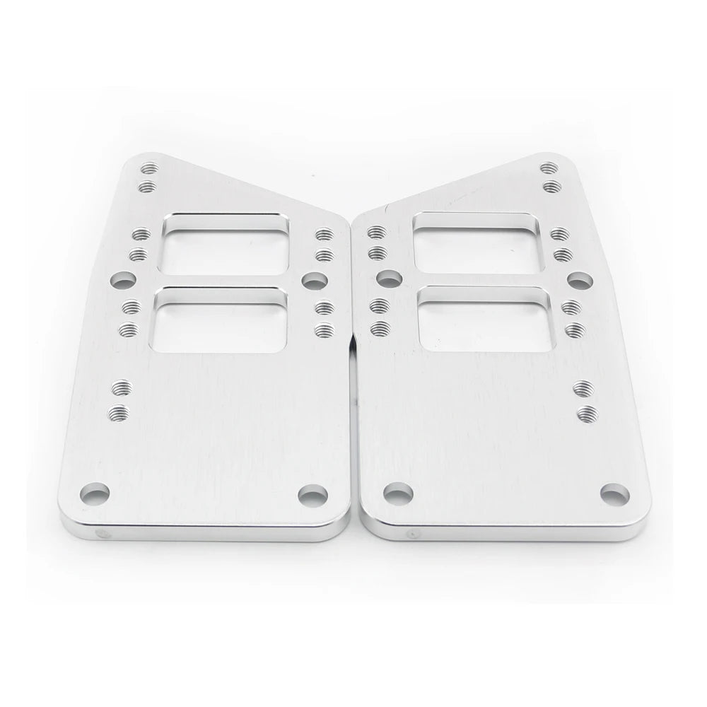 LS Engine Mounts Billet Aluminum LS Swap Adapter Plates Kit for LS based engines to older SBC or BBC engine mounts