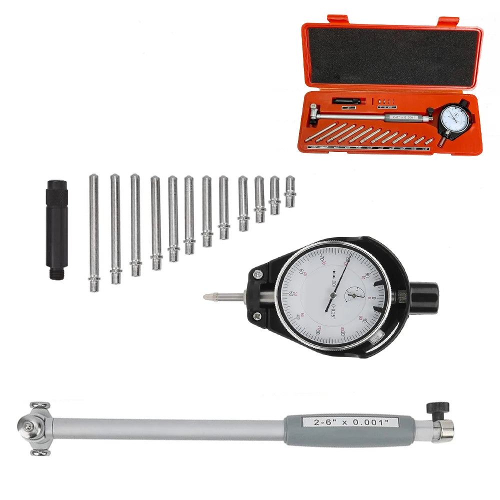 2" - 6" 0.001" Dial bore guage, 50-160mm 0.01mm