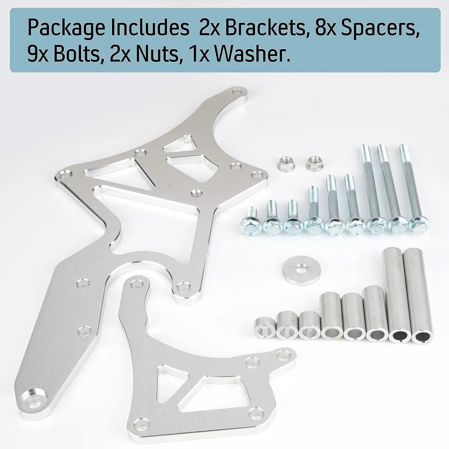 LS Engine Serpentine Bracket Kit – Alternator & Power Steering Conversion