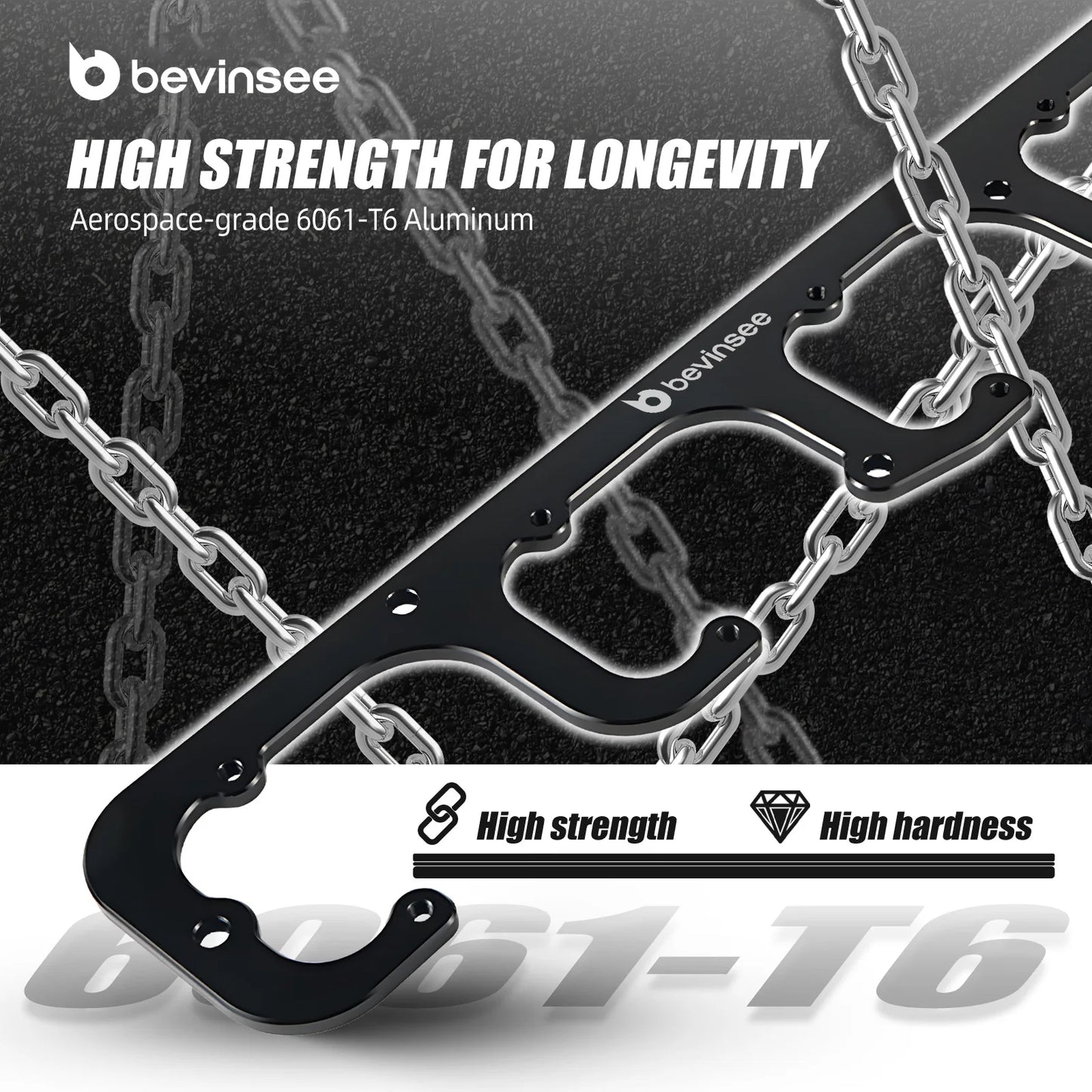 LS D580 Ignition Coil Bracket Set | Billet Aluminum Coil Mounts for LS & Vortec Engines