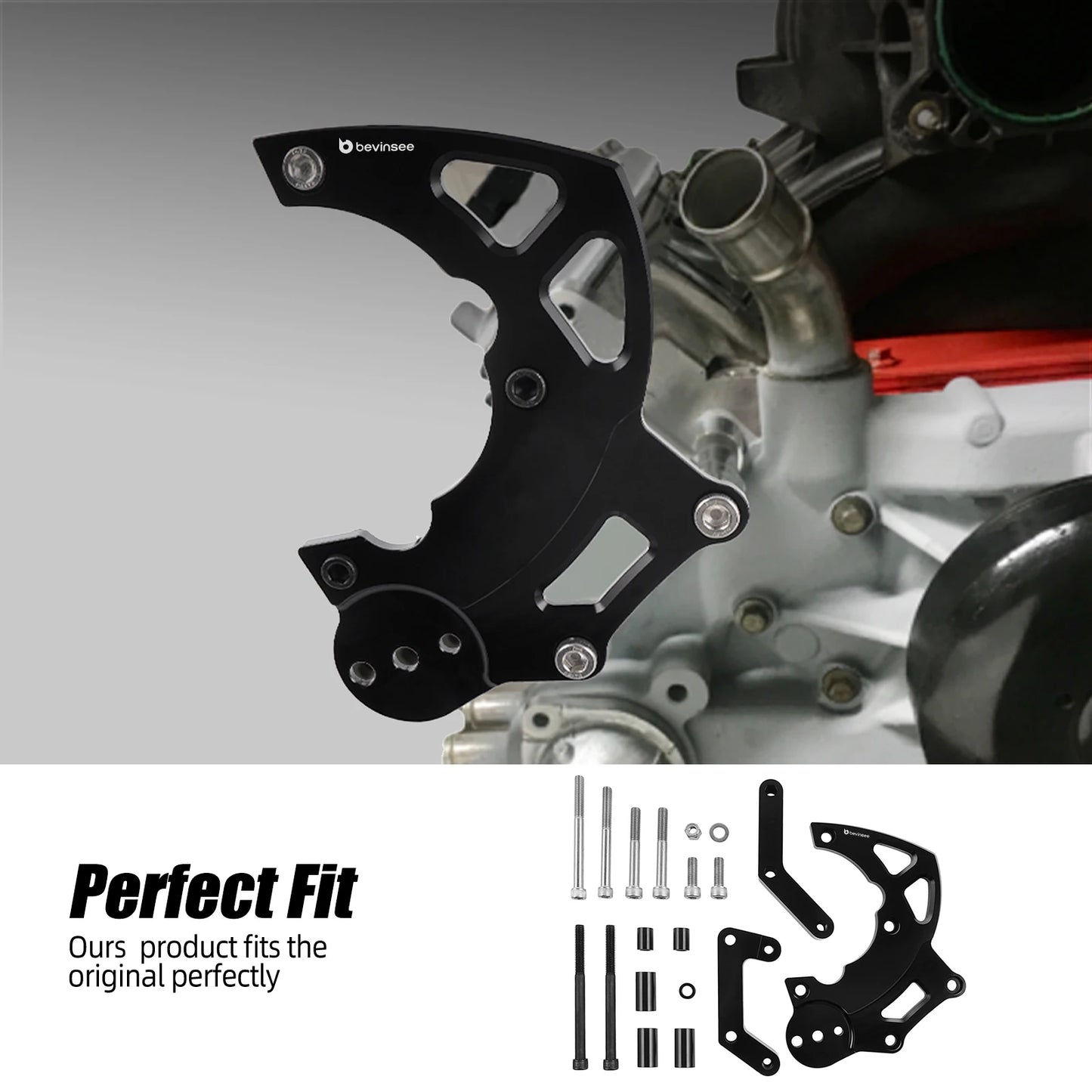 LS R4 AC Compressor High Mount Bracket – LSX / LQ / LS2-LS6