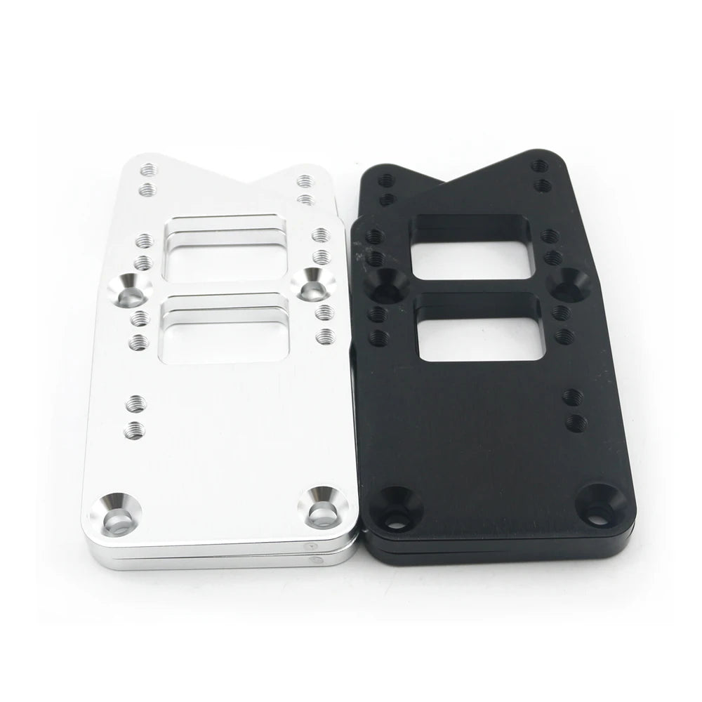 LS Engine Mounts Billet Aluminum LS Swap Adapter Plates Kit for LS based engines to older SBC or BBC engine mounts