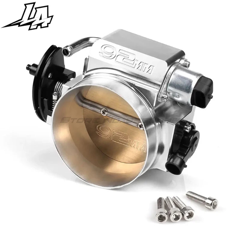 High Flow Intake Manifold Throttle Body for Chevy GM LSX LS LS1 LS2 LS7 Billet Aluminum 92mm Replacement Parts Accessories