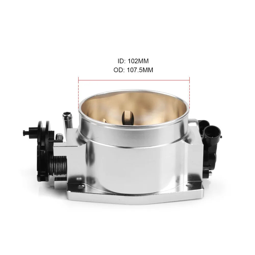 Car Modification 102MM Intake Manifold Throttle With Sensor Throttle Valve For Chevrolet LS
