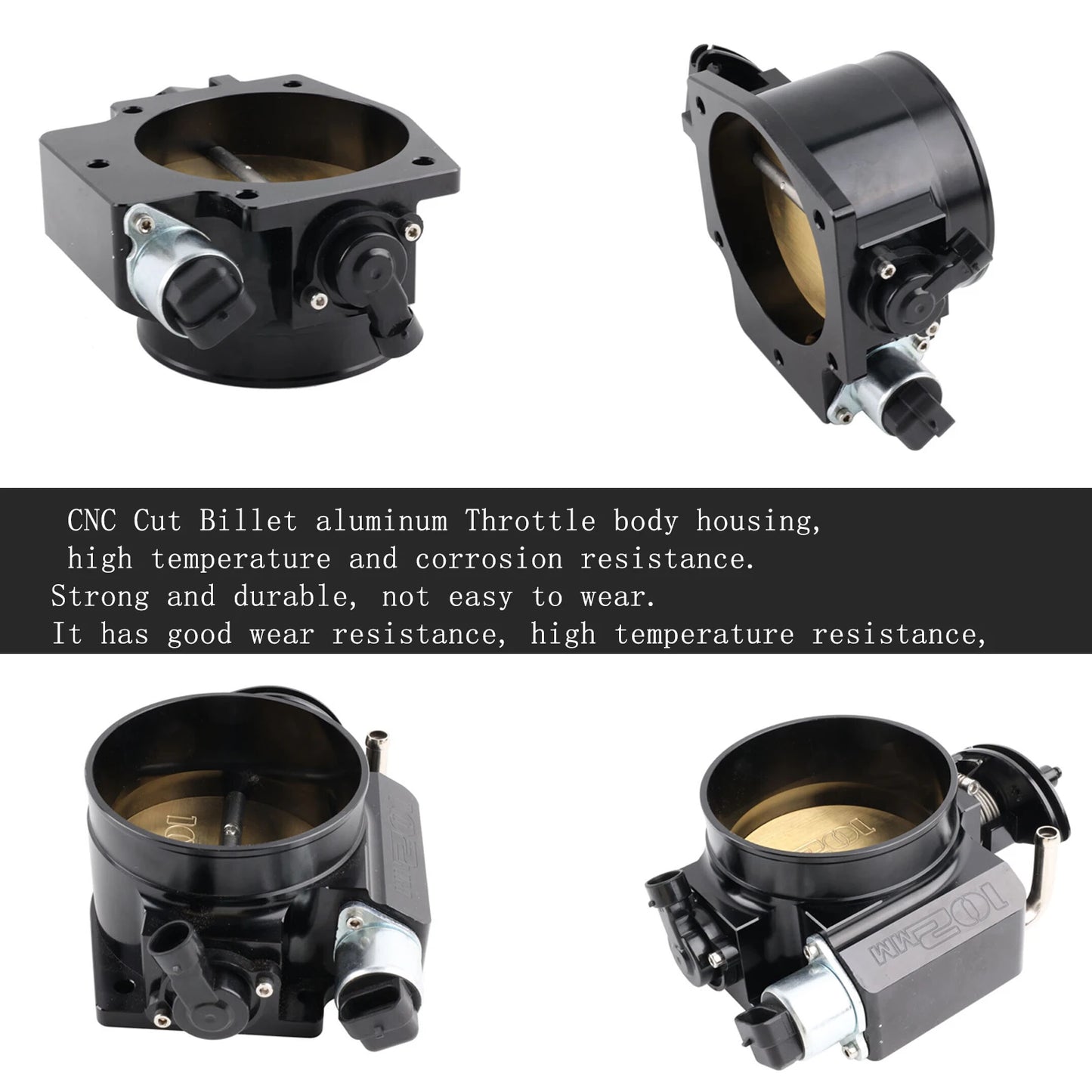 102mm LS Cable Drive Intake Manifold with Throttle Body, TPS & IAC