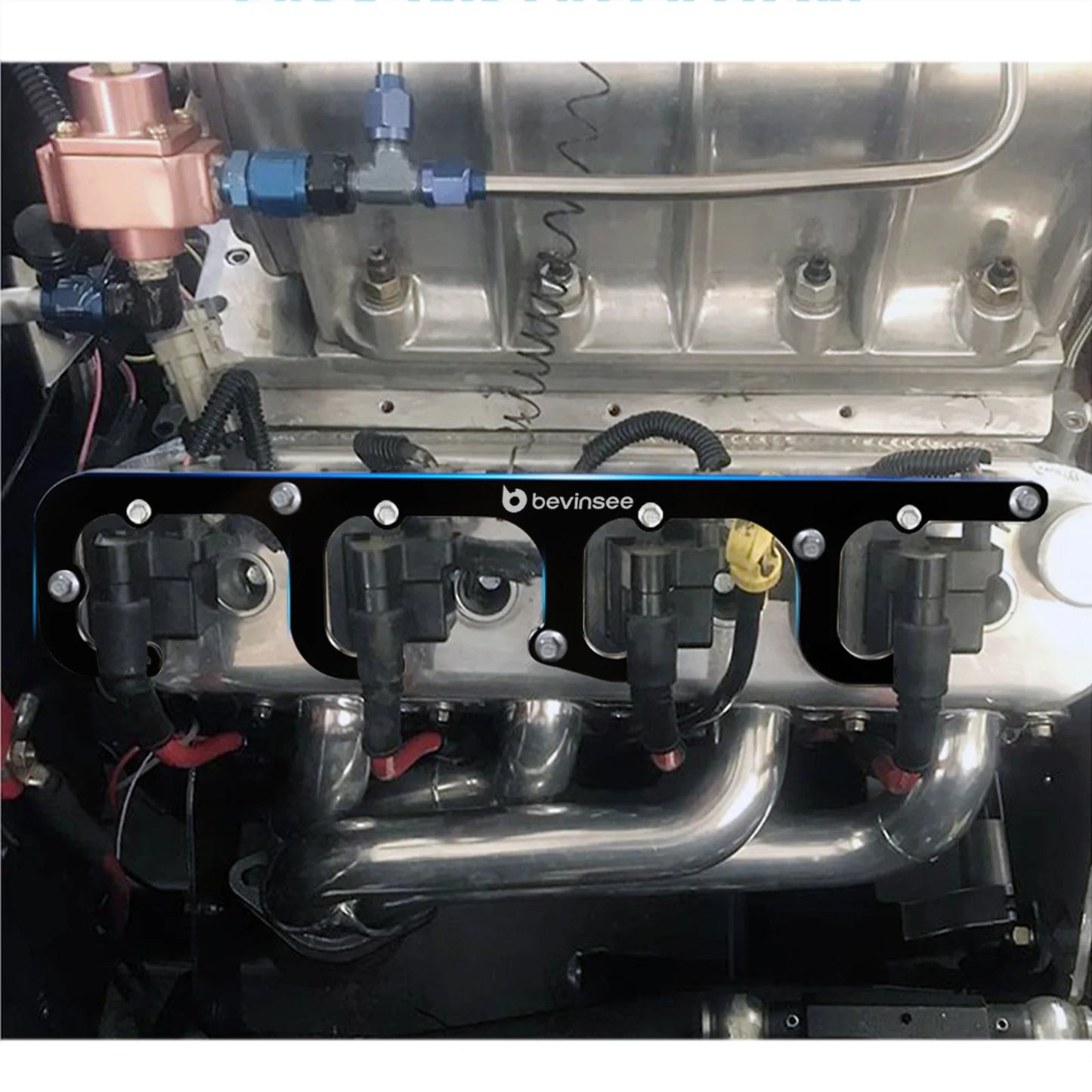 LS D580 Ignition Coil Bracket Set | Billet Aluminum Coil Mounts for LS & Vortec Engines