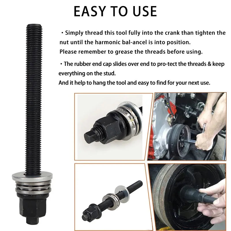 LS1 Harmonic Balancer Installation Tool For GM 1997-Up LS LT Series Engines Gen 3, 4, 5