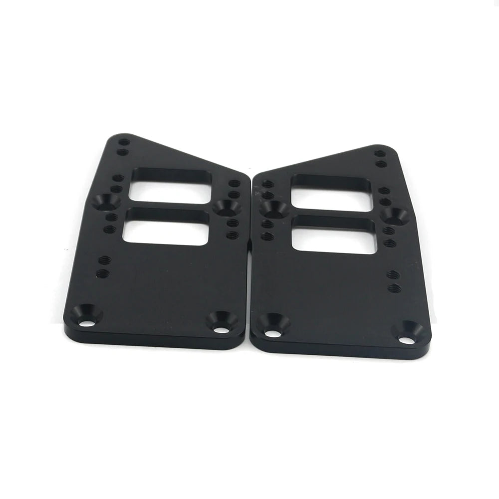 LS Engine Mounts Billet Aluminum LS Swap Adapter Plates Kit for LS based engines to older SBC or BBC engine mounts