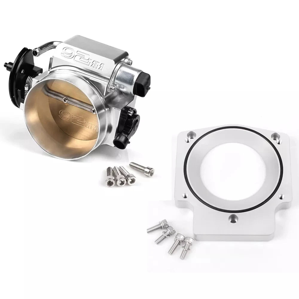 92mm Throttle Body with TPS, IAC & Adapter Plate – LS1 LS2 LS3 LS7 LSX