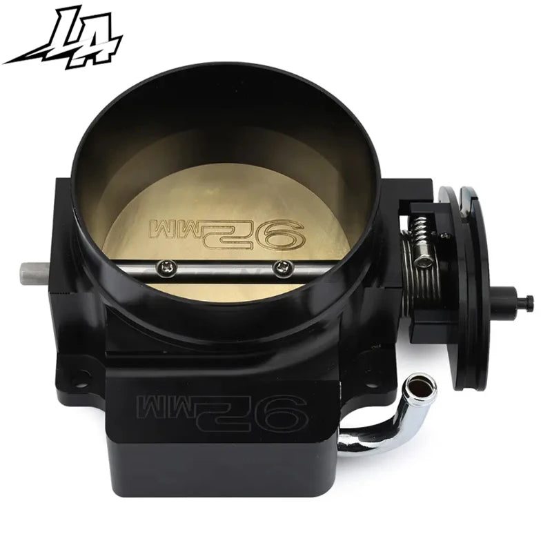 High Flow Intake Manifold Throttle Body for Chevy GM LSX LS LS1 LS2 LS7 Billet Aluminum 92mm Replacement Parts Accessories