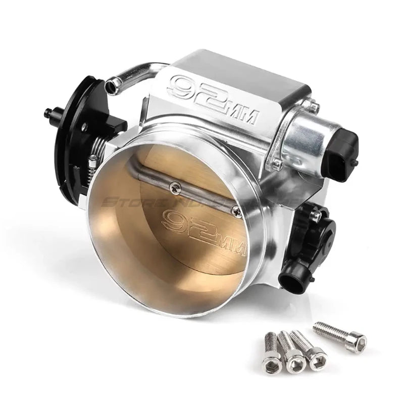 High Flow Intake Manifold Throttle Body for Chevy GM LSX LS LS1 LS2 LS7 Billet Aluminum 92mm Replacement Parts Accessories